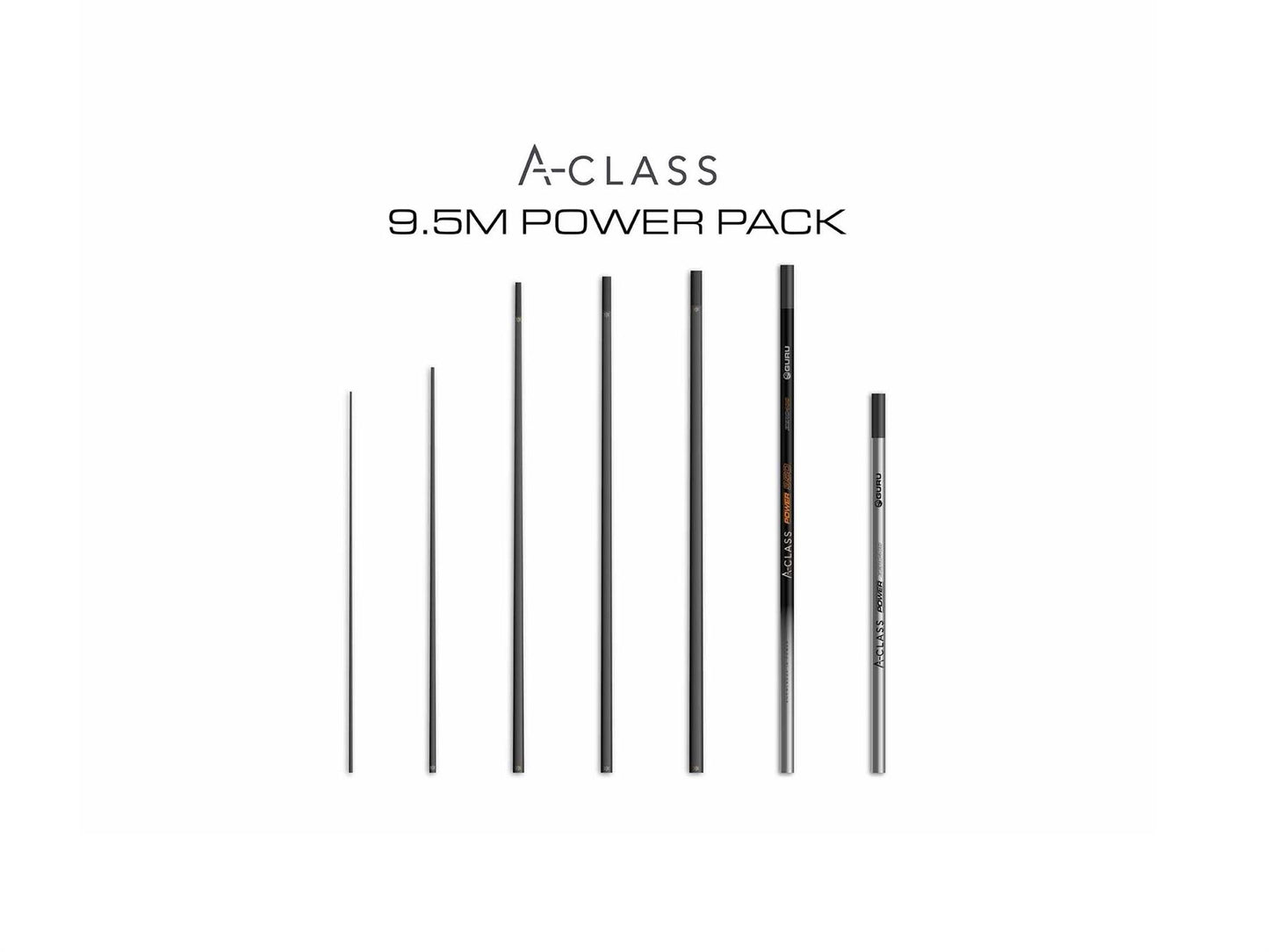 Guru A-Class 9.5m Pole - Power Pack