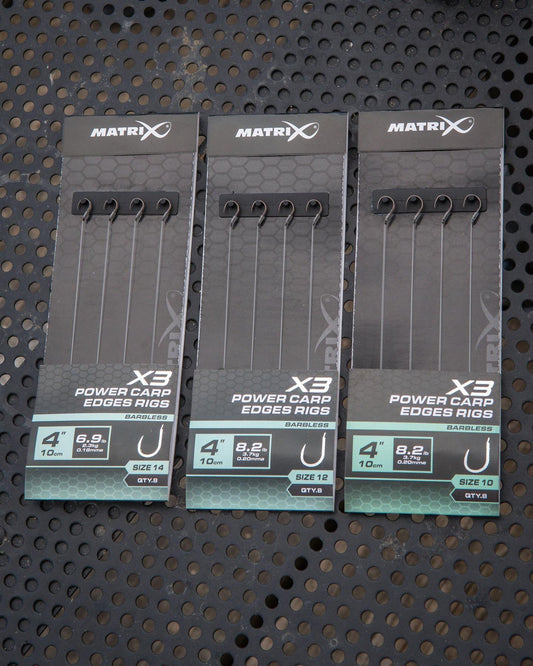 Matrix X3 Power Carp Edge Rigs 10cm