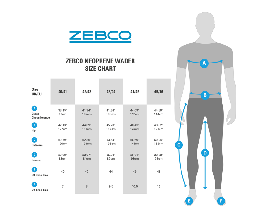 Zebco Trophy Neoprene Waders