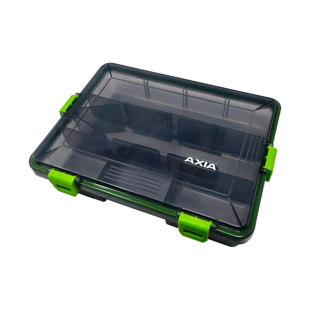 Axia Waterproof Lure Box Small 22.5x17.5x5cm Green
