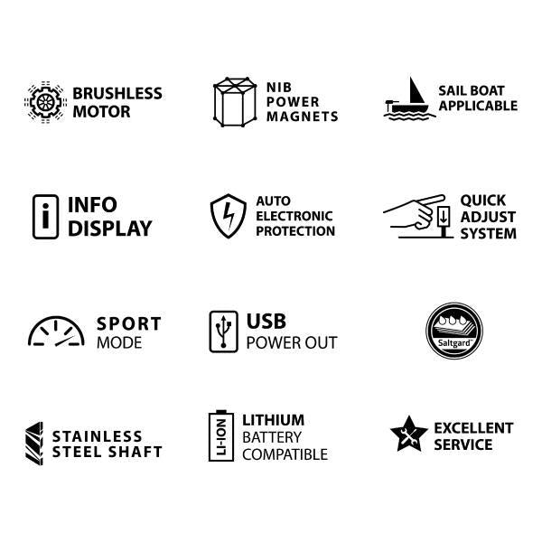 Rhino Motors BLX 70 Electric Outboard Motor