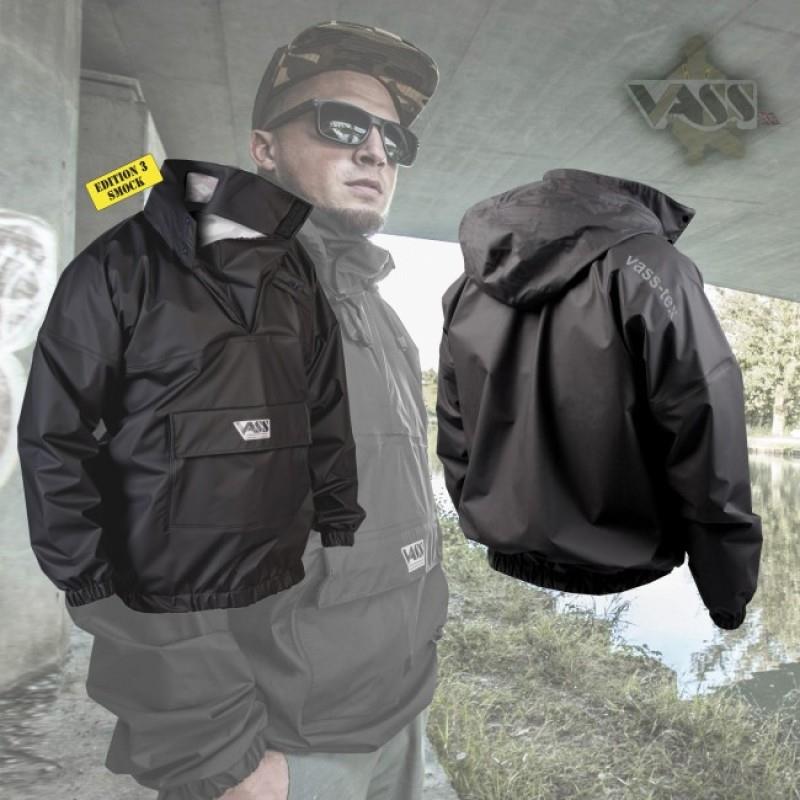 Vass-Tex 175 Series Fishing Smock Black