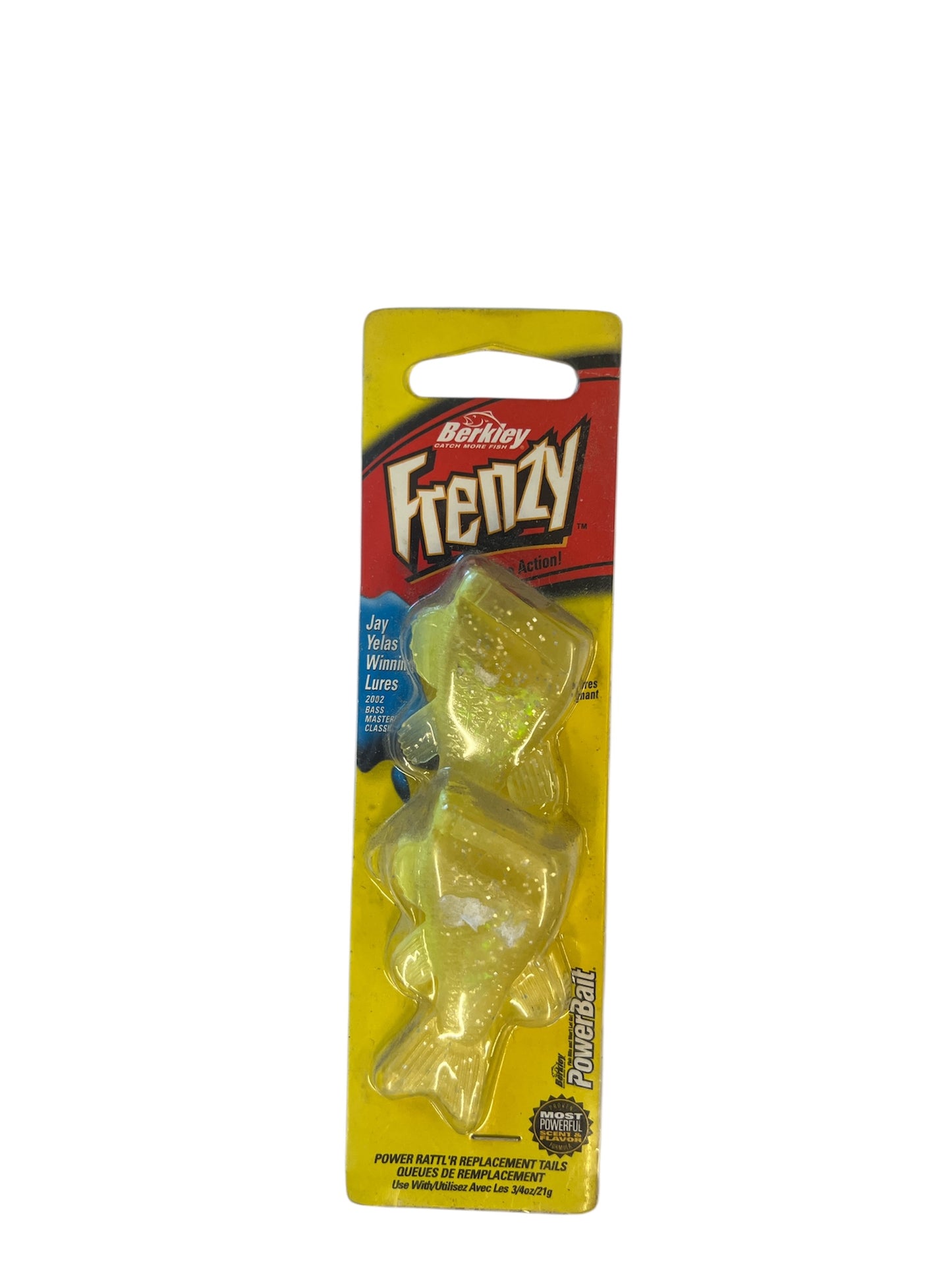 Berkley Frenzy Rep. Tails Chartreuse Pearl