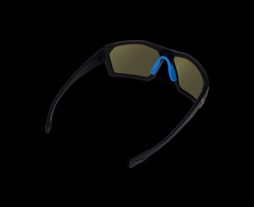 Preston Absolute Wrap Sunglasses Amber Brown