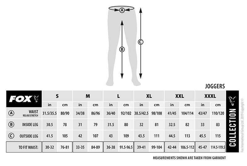 Fox Collection Green Silver Lightweight Jogger