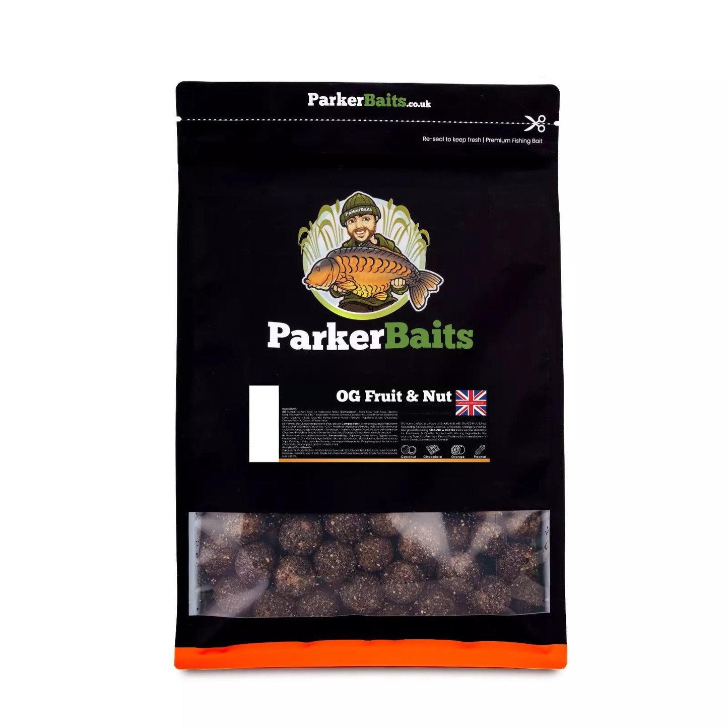 Parker Baits Boilies OG Fruit & Nut 1kg