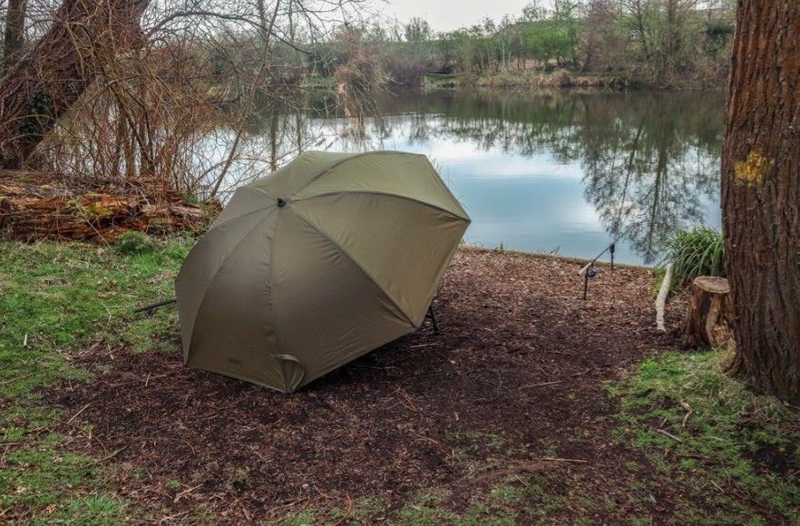 Zebco Brolly Olive Green 2.2m