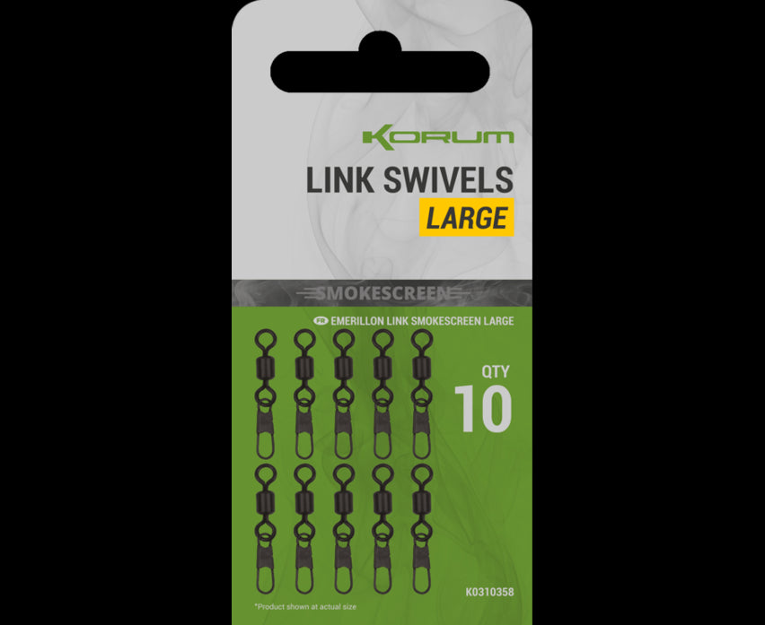 Korum Smokescreen Link Swivels