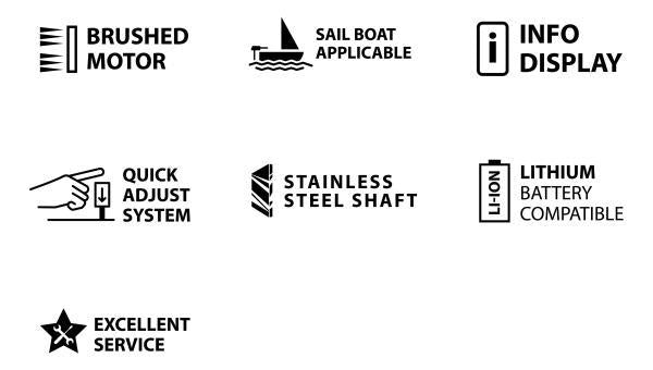 Rhino Motors VX 54 Long Shaft Electric Outboard Motor