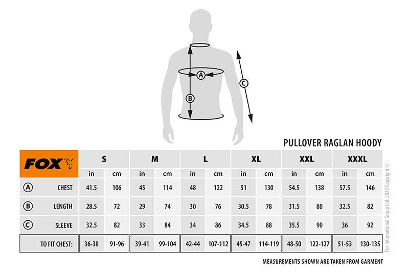 Fox Black Camo Raglan Hoodie