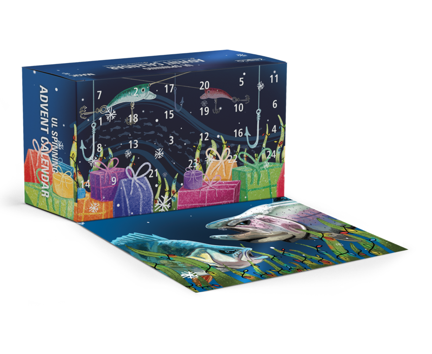 Zebco UL Spinning Advent Calendar