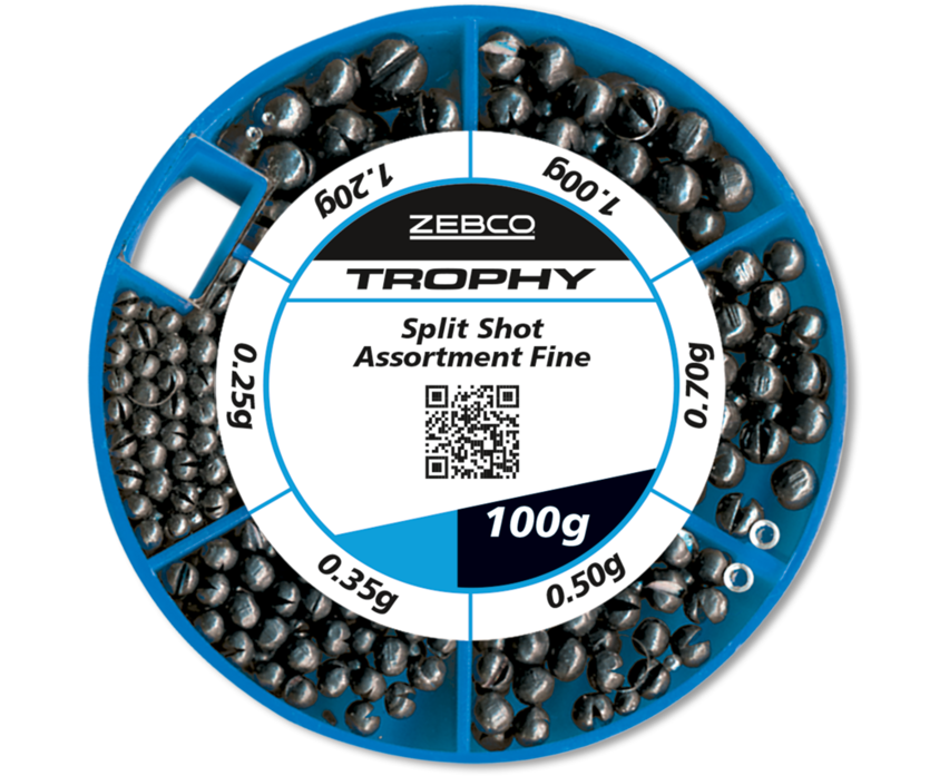 Zebco Trophy Split Shot Assortment Fine