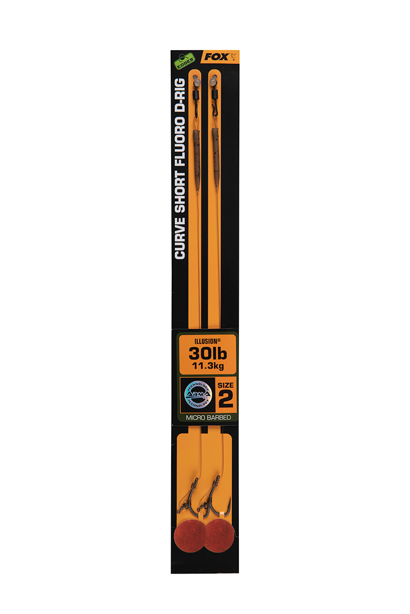 Fox Edges Curve Short Flouro D-Rigs