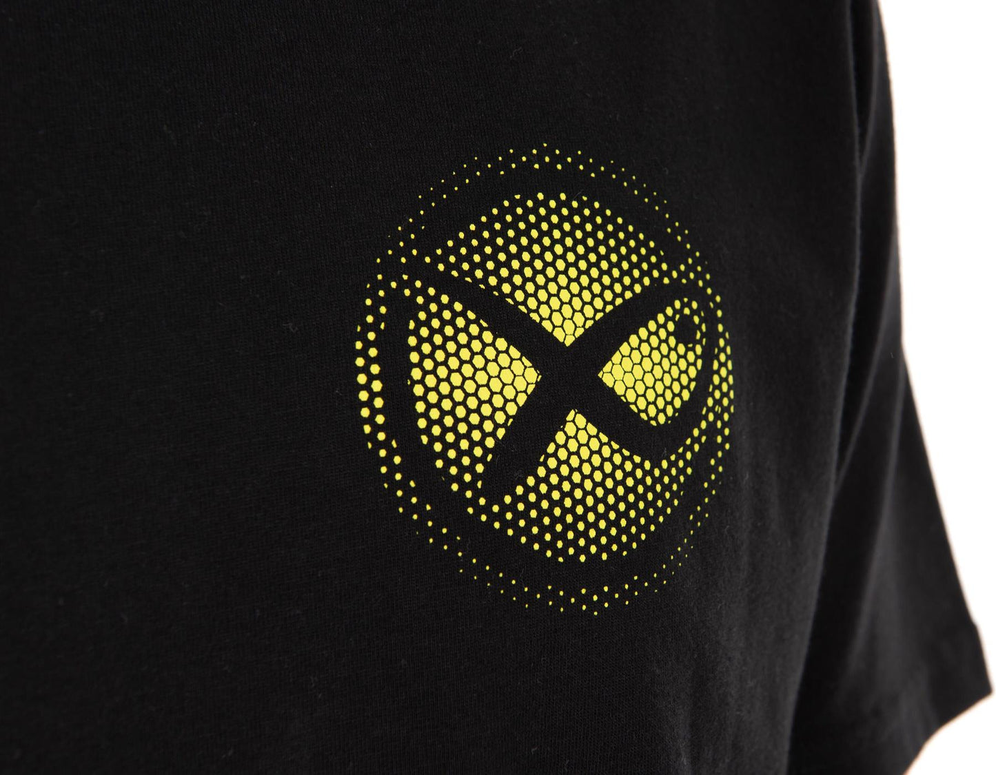 Matrix Large Fade Logo T-Shirt Black/Lime