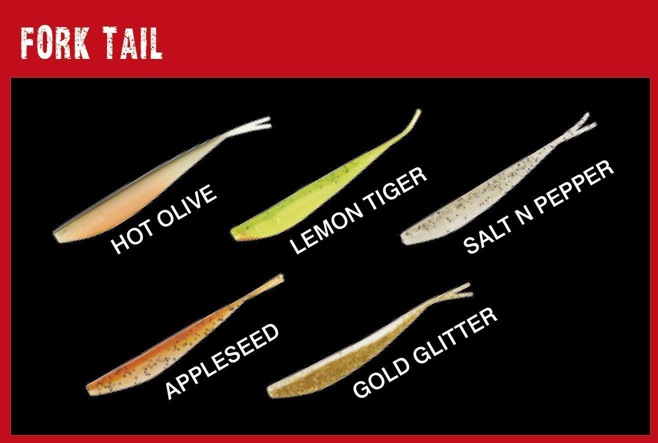 Fox Rage Fork Tail 13.5cm Gold Glitter