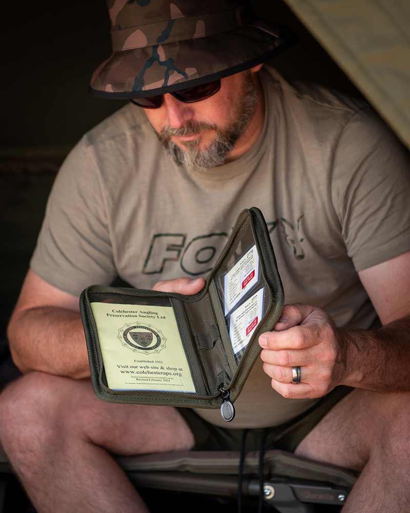 Fox CamoLite Licence Wallet