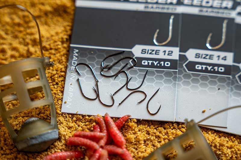 Matrix X1B Finesse Feeder Hook - Spade Barbed