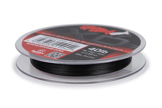 Spomb XD Braided Shock Leader 40lb Black