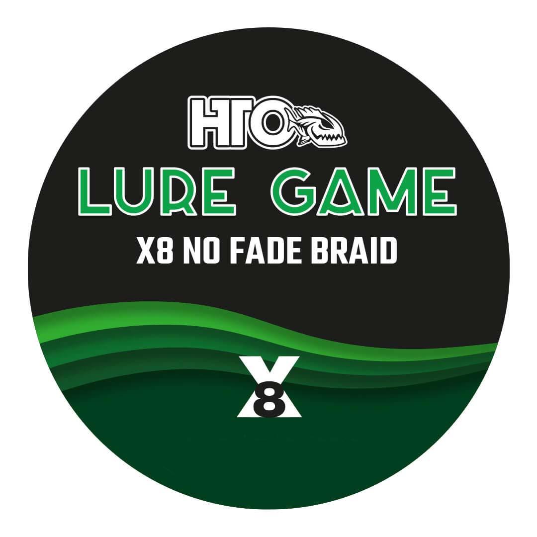 HTO Lure Game No Fade Braid X8