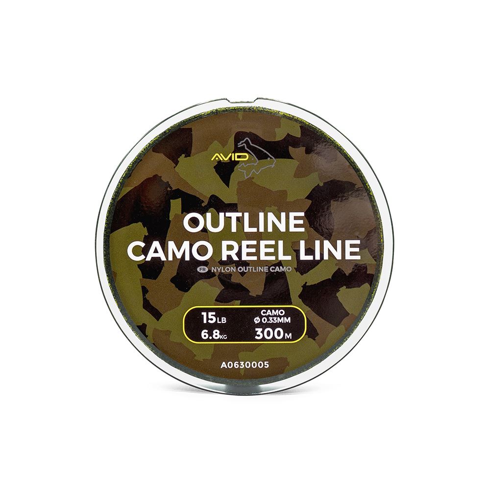 Avid Outline Camo Reel Line