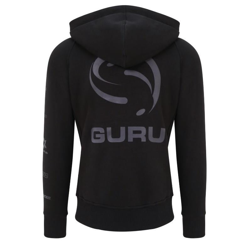 Guru Semi Logo Hoodie Black