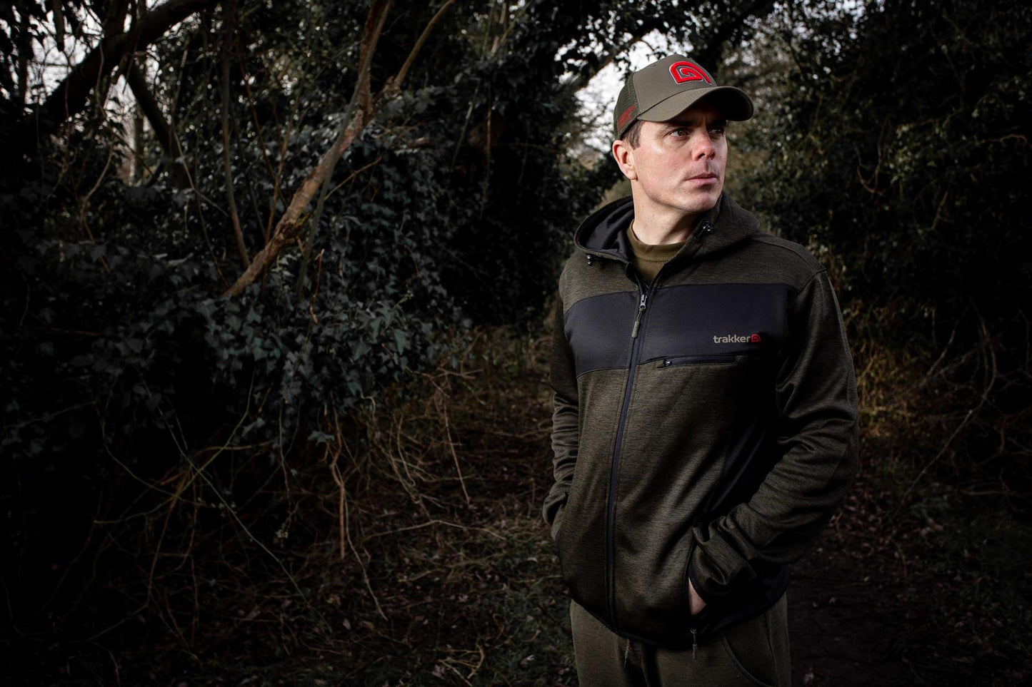 Trakker Marl Fleece Back Hoody