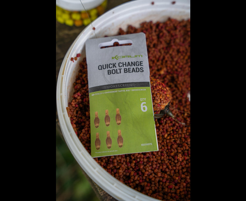 Korum Smokescreen Quick Change Bolt Beads