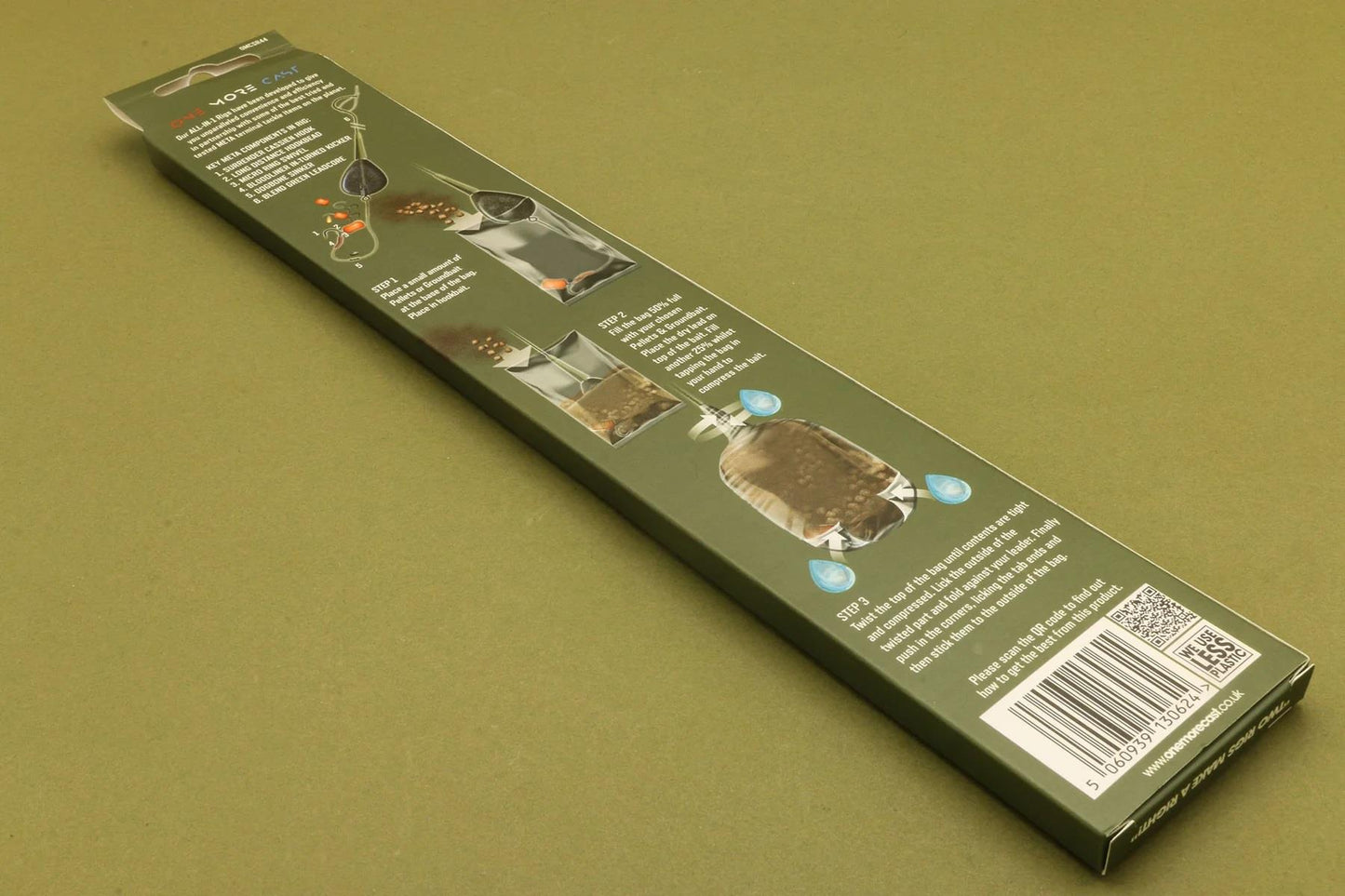 One More Cast All-In-1 Rig Leadcore Braid Solid Bag Micro Barbed