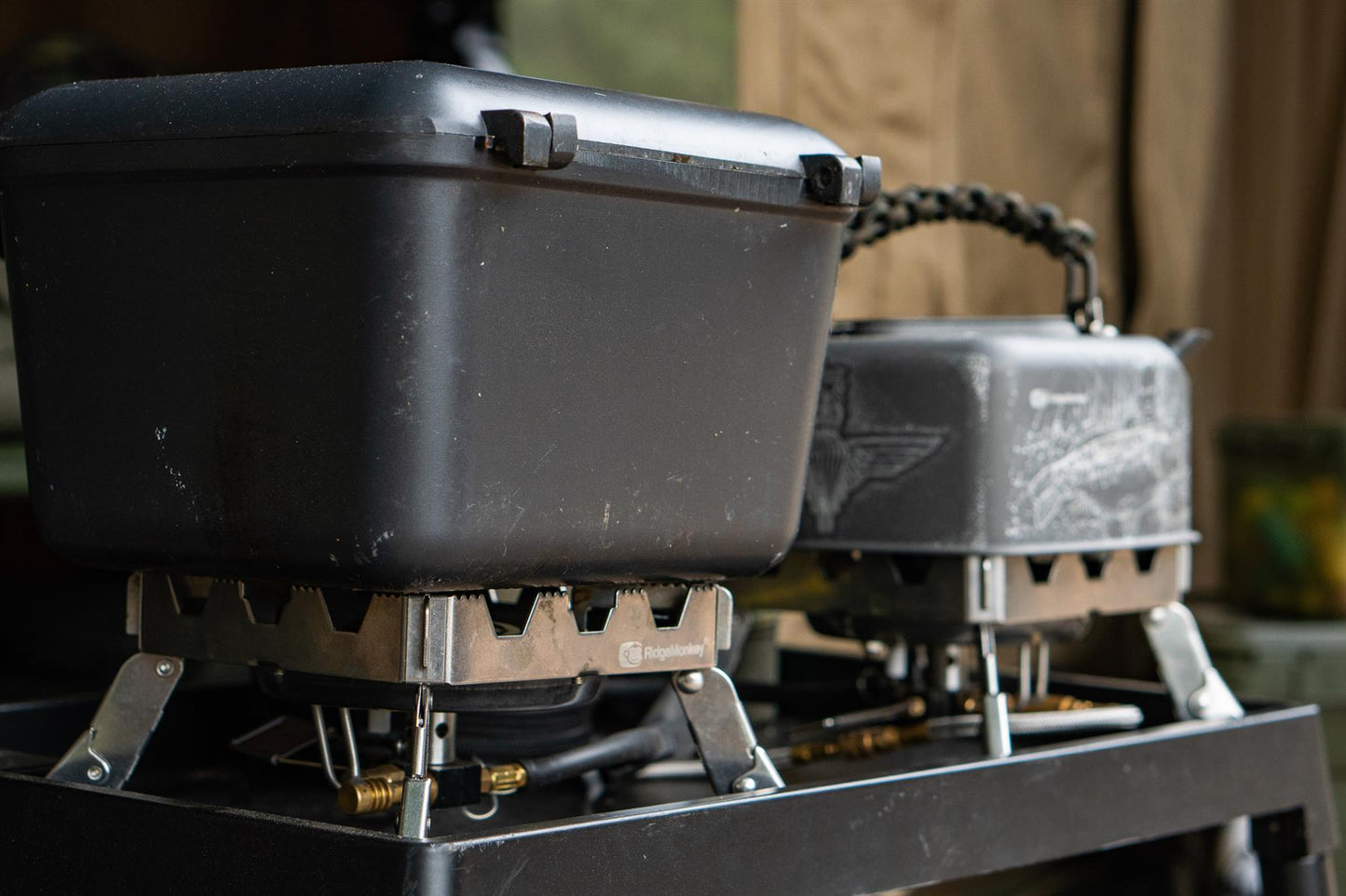 RidgeMonkey Quad Connect Stove Pro Full Kit