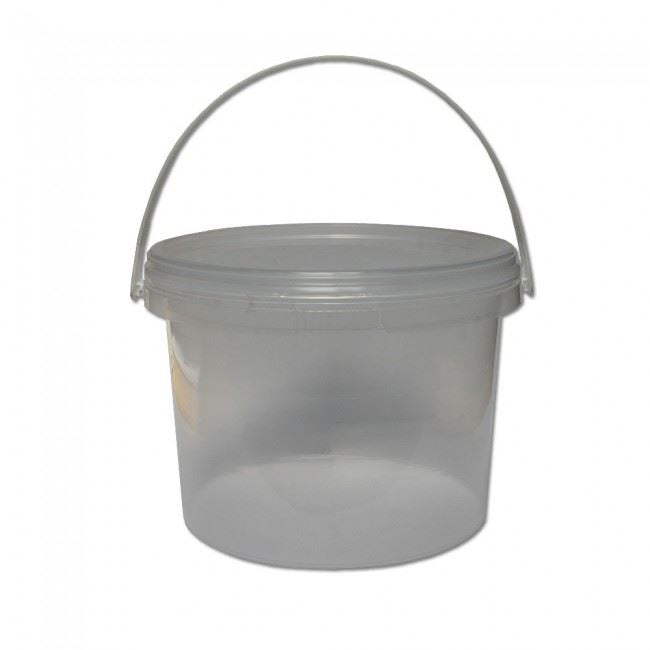 Lemco 3L Round Clear Bucket