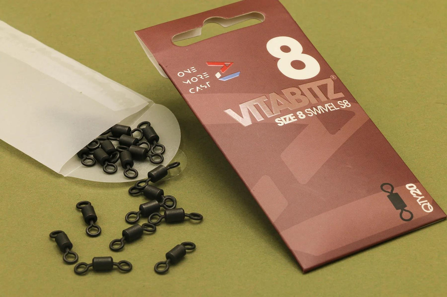 One More Cast Vitabitz Size 8 Swivels