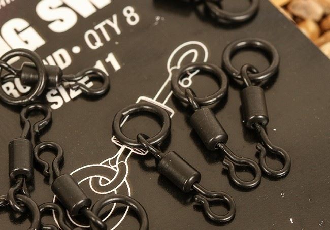 Korda Quick Change Ring Swivel Round Size 11