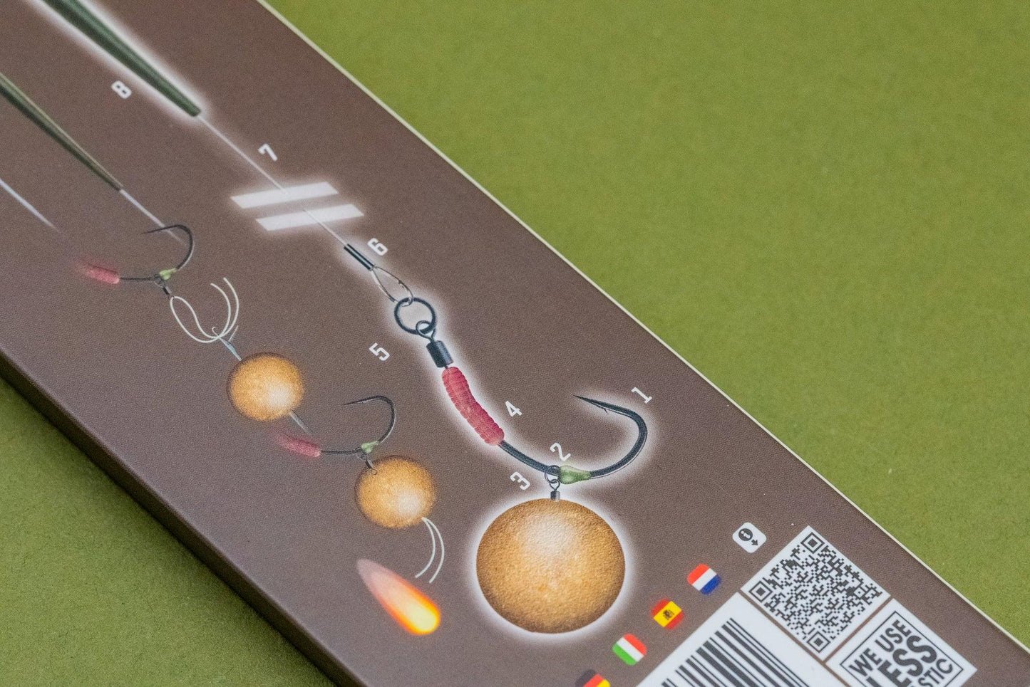 One More Cast All-In-1 Rig Mini Fuzed Leader Spinner Micro Barbed