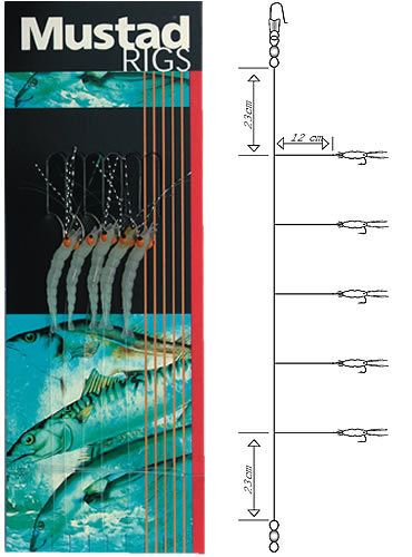 Mustad Luminous Shrimps Size 2