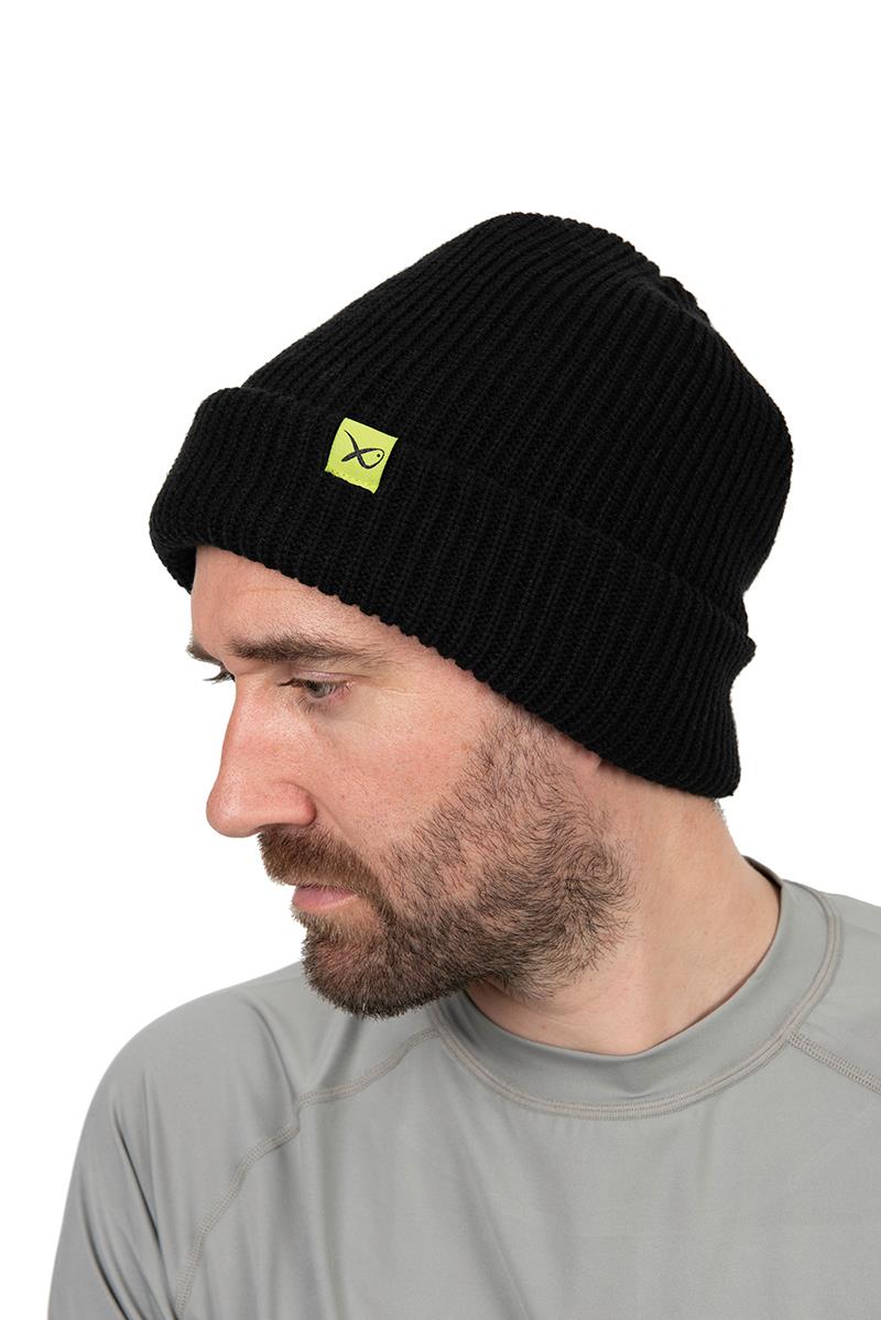 Matrix Thinsulate Beanie Hat - Black