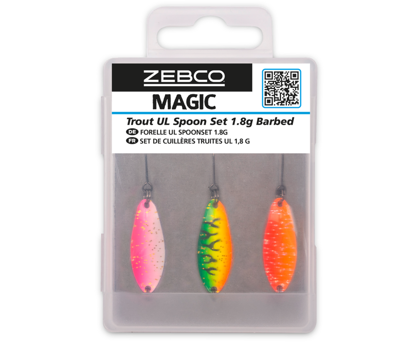 Zebco Target Fish Trout UL Spoon Set
