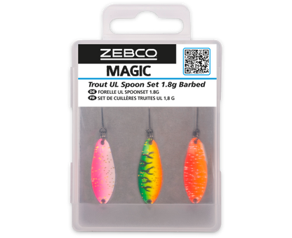 Zebco Target Fish Trout UL Spoon Set