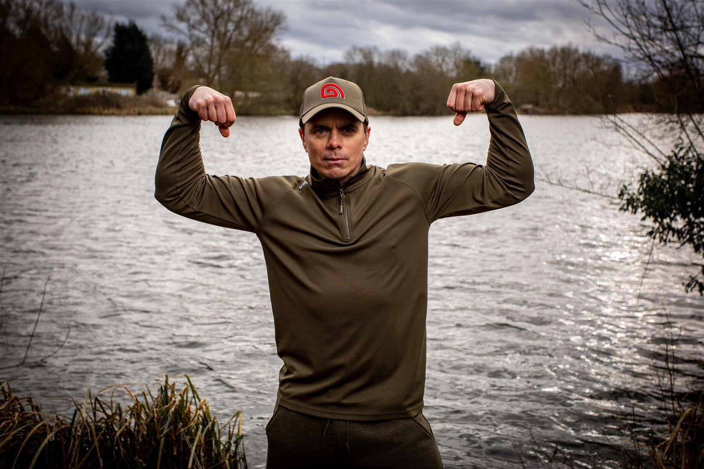 Trakker Half Zip Top with UV Sun Protection