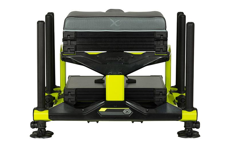 Matrix XR36 Pro Lime Seatbox (inc 1x Shallow Tray & Lid + Deep Drawer)