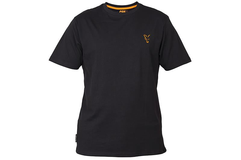 Fox Collection Black Orange T-Shirt