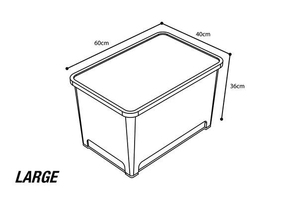 Nash Bank Life Stacker Storage Box