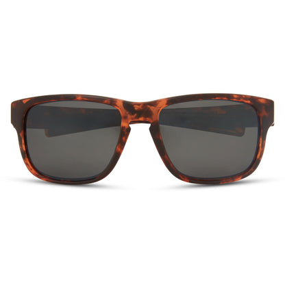 Madison Signal Dark Tortoise Shell Sunglasses - Black Mirror Lens