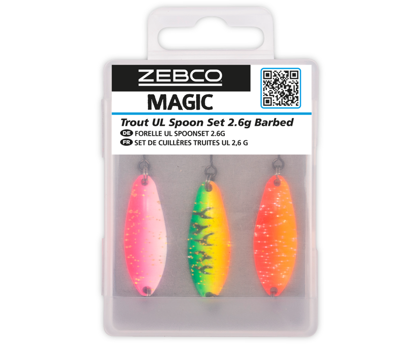 Zebco Target Fish Trout UL Spoon Set