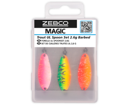 Zebco Target Fish Trout UL Spoon Set