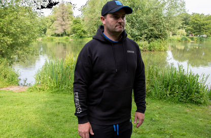 Preston Black French Terry Hoodie