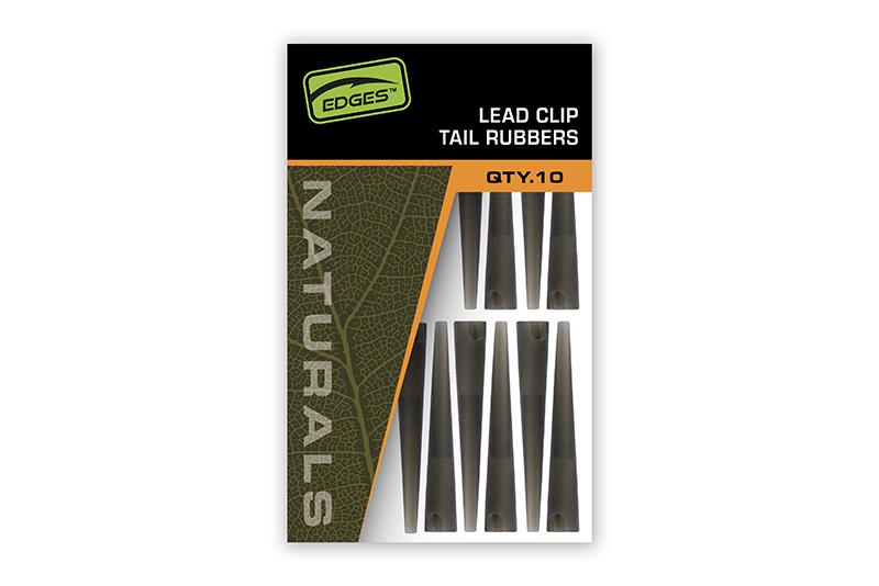 Fox Edges Naturals Lead Clip Tail Rubbers
