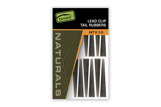 Fox Edges Naturals Lead Clip Tail Rubbers
