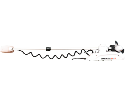 Rhino BMR GPS NxT 65 Longshaft 12V Electric Outboard Motor White