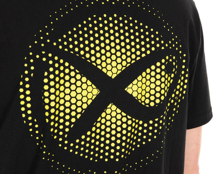 Matrix Large Fade Logo T-Shirt Black/Lime