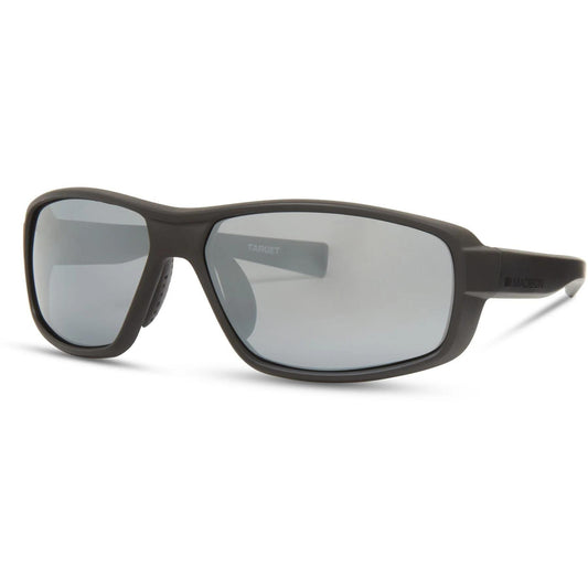 Madison Eyewear Target Matt Black Sunglasses 3 Polarised Lens - Silver Bronze Yellow